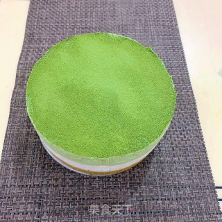 抹茶酸奶慕斯蛋糕的做法
