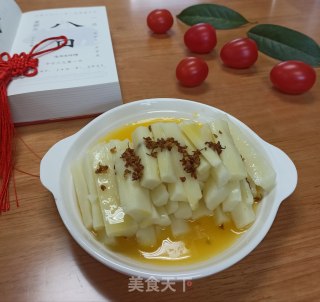 橙汁桂花蜜山药的做法