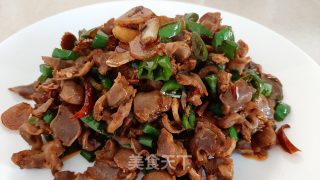 辣炒鸡胗的做法