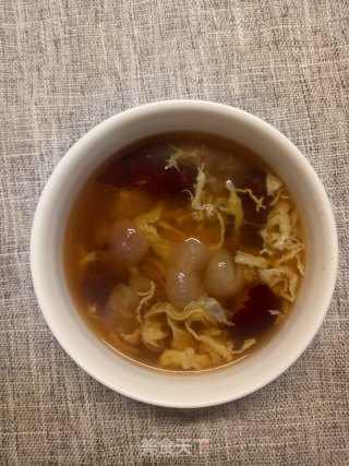 桂圆红枣鸡蛋甜汤的做法