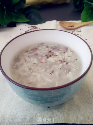 糯米三色藜麦粥的做法