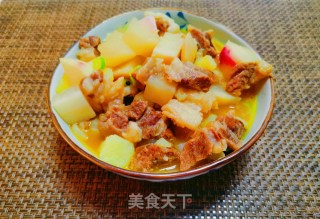 牛肉炖土豆萝卜的做法