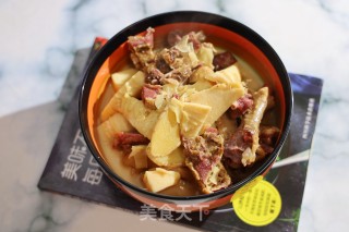 冬笋炖板鹅的做法