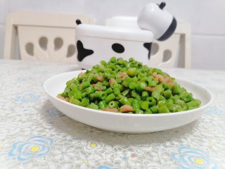 豇豆炒肉末的做法