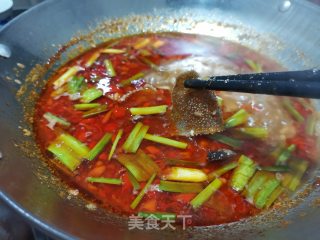 烫锅毛肚的做法