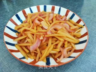 土豆炒洋葱的做法