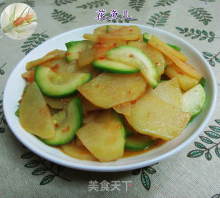 西葫芦炒土豆片的做法