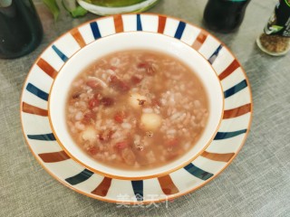 莲子百合红豆粥的做法