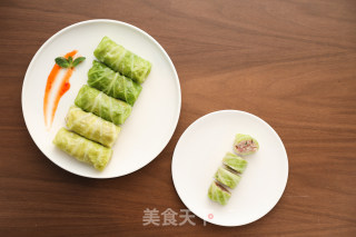 金稞莲白卷的做法