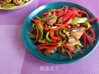 辣椒炒腊肉的做法