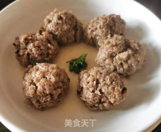陈皮牛肉丸的做法