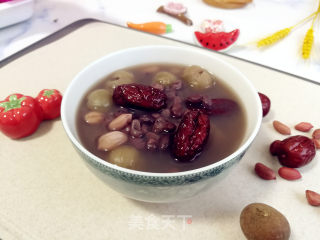 红豆红枣桂圆汤的做法