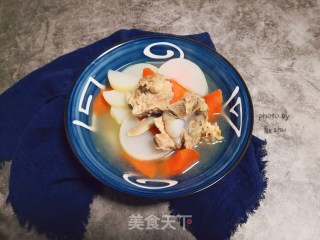 排骨萝卜汤的做法