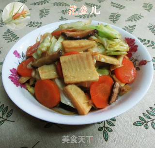杂炒包心菜的做法