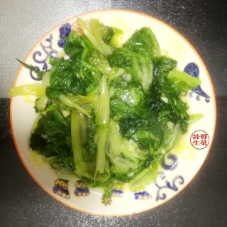 蒜蓉生菜的做法