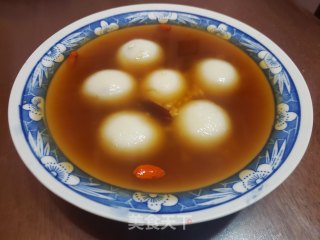 红糖米酒汤圆的做法