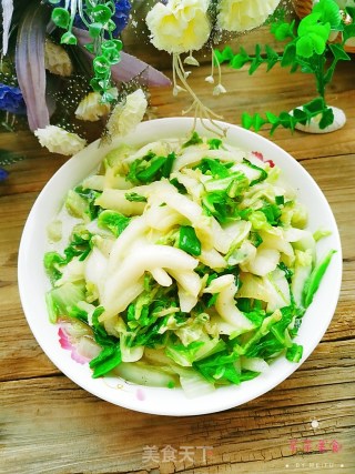 素炒大白菜的做法