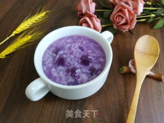 紫薯粥的做法