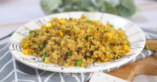 咖喱藜麦炒饭的做法