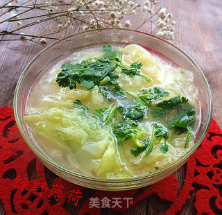 白菜——大白菜鸡汤的做法