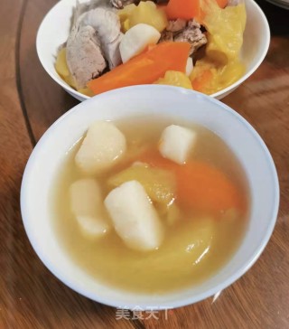 苹果胡萝卜腱肉汤的做法