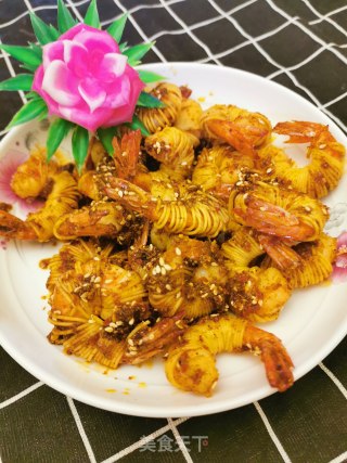 炸脆虾的做法