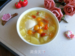 苹果酒酿鸡蛋圆子的做法