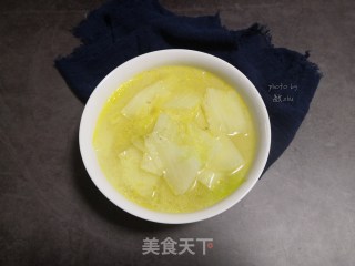 鸡汤白菜的做法