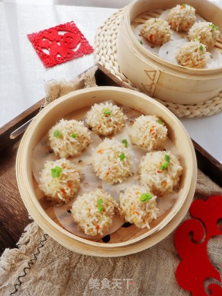 山药胡萝卜糯米肉圆子❤️粘糯香软，健脾开胃