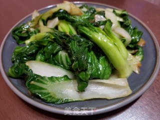 清炒上海青的做法