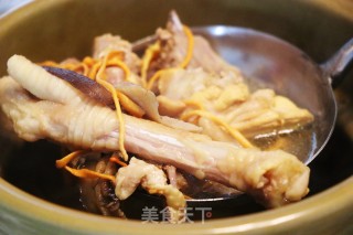 虫草花鸡汤的做法