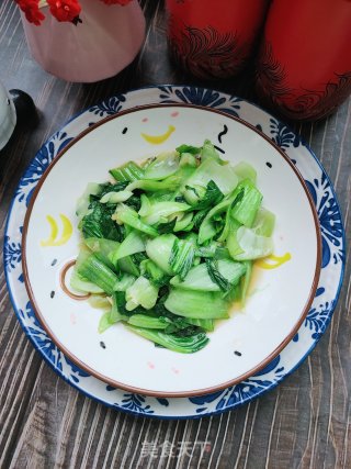 蚝油小油菜的做法