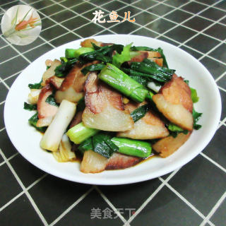 酱肉炒大蒜的做法