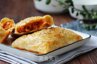 奥尔良鸡肉饼（手抓饼版）的做法