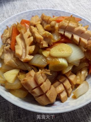 素炒鱿鱼的做法