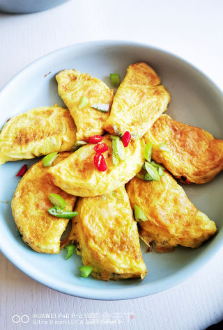 煎好就吃，不用蒸的黄金蛋饺。的做法
