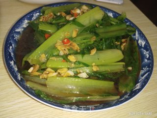 凉拌苦麦菜的做法