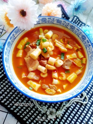 鲜笋炖五花肉的做法