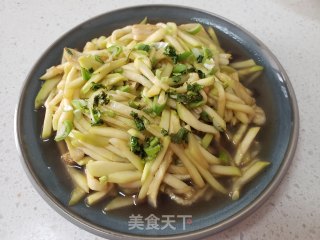 醋溜西葫芦的做法