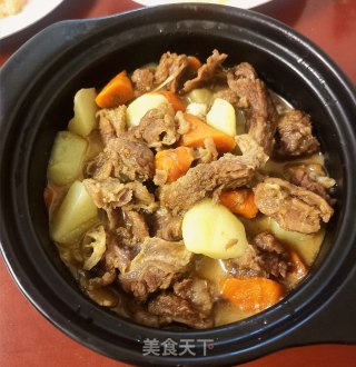 牛腩炖土豆的做法