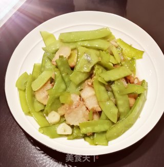 五花肉烧荷兰豆????????????的做法