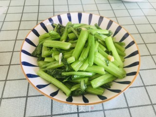 清炒菜心的做法