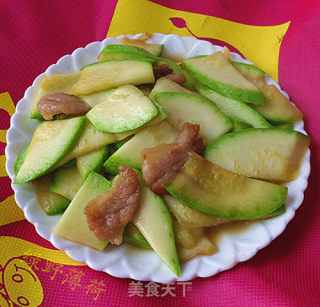 肉炒小西葫的做法