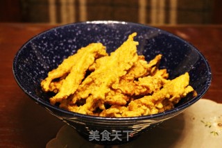 油炸杏鲍菇的做法