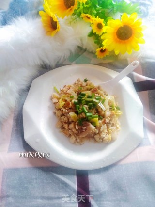 五花肉炒饭
