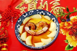 玉子豆腐蒸凤尾虾的做法
