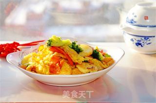 素炒玉子豆腐的做法