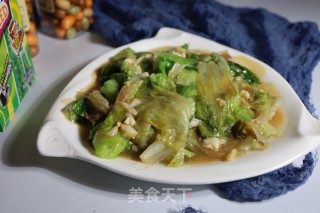 蒜香生菜的做法