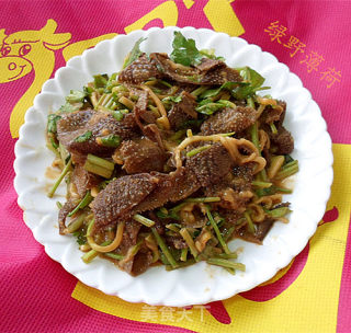 芝麻酱拌毛肚儿的做法