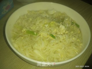 鸡蛋面的做法